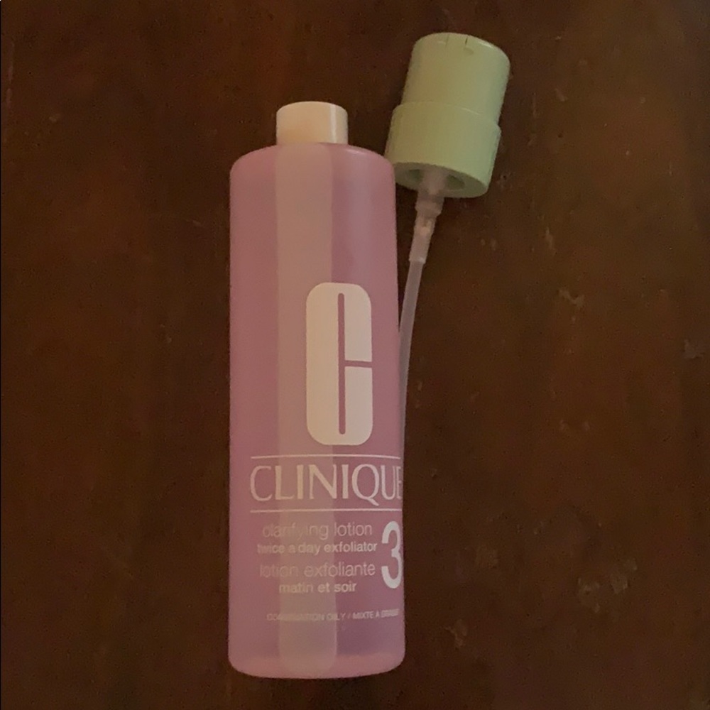 New Jumbo Clinique Clarifying Lotion 3 with pump